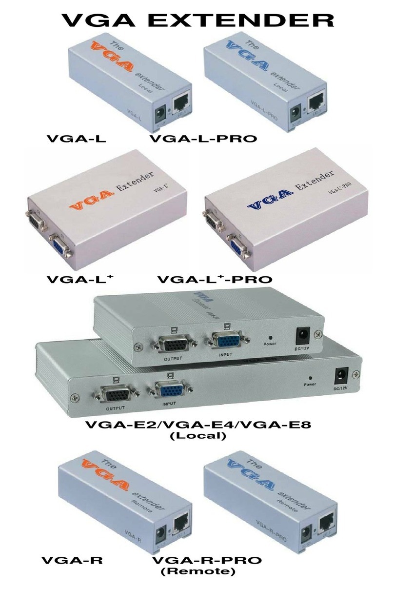 AVLink VGA-L User manual