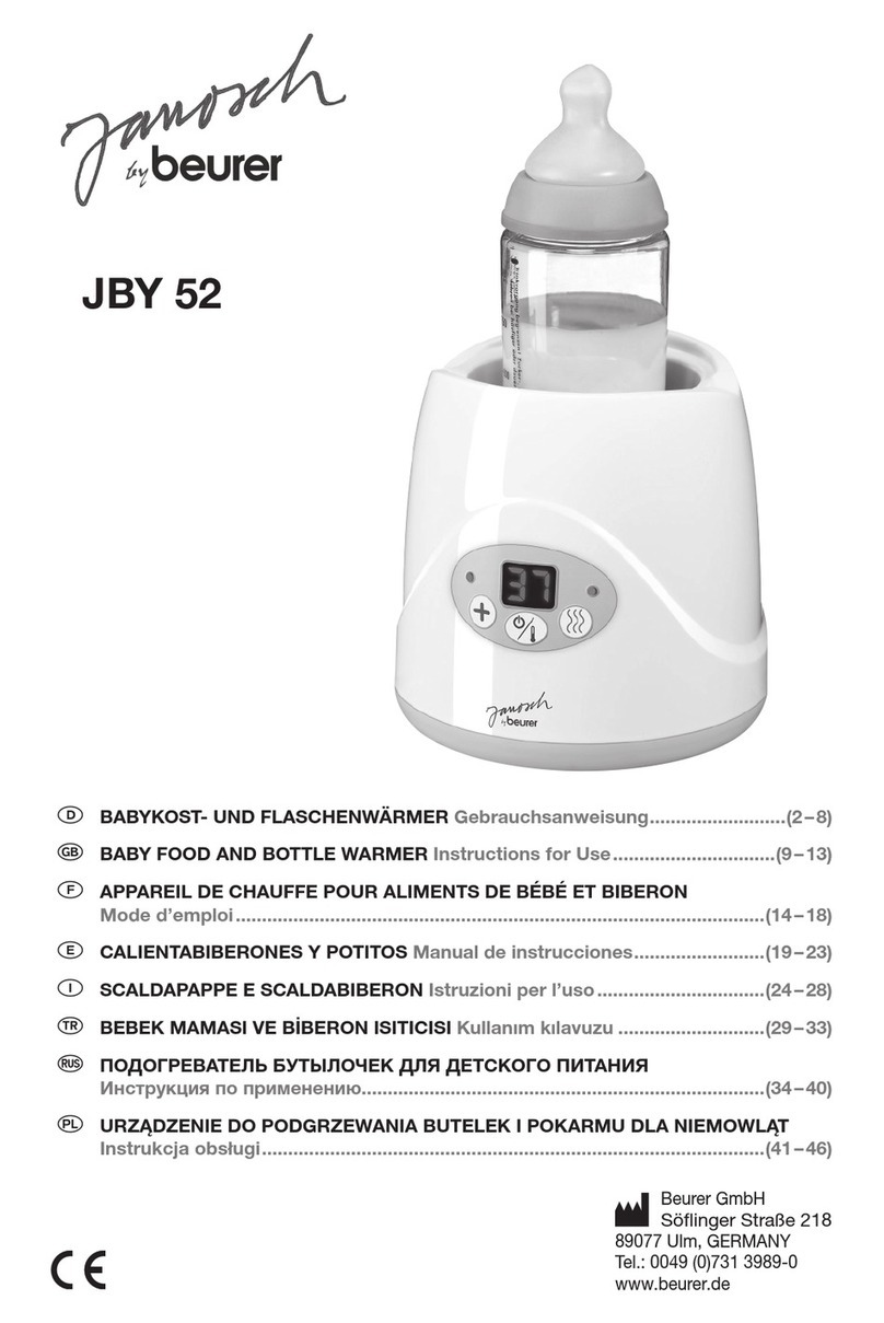 Beurer JBY 52 Instructions for use
