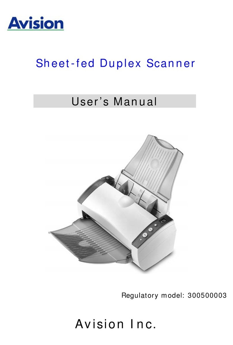 Avision 300500003 User manual Avision 300500003 User manual