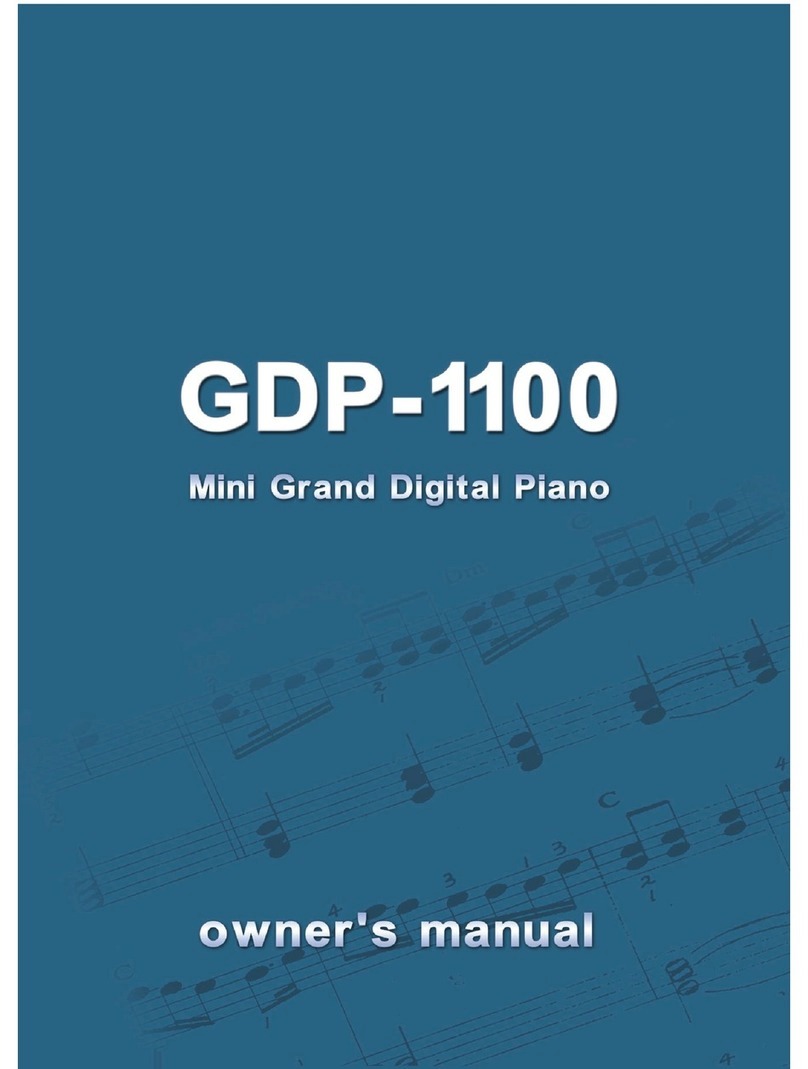 Clavitech GDP-1100 User manual
