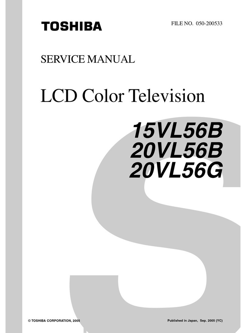 Toshiba 15VL56B Service manual