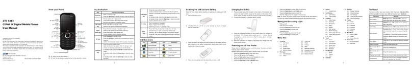 Zte S183 user manual