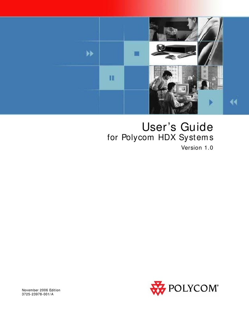 Polycom HDX Desktop Systems User manual