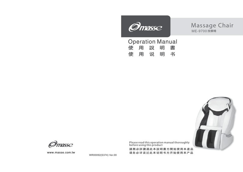 Masse ME-9700 Operation manual