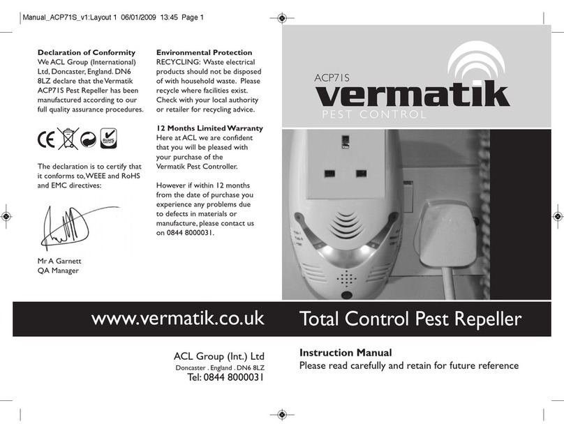 Vermatik ACP71S User manual