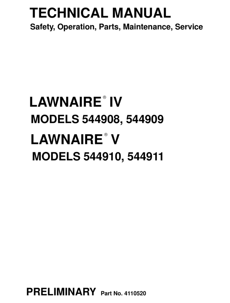 Textron LAWNAIRE IV 544908 User manual