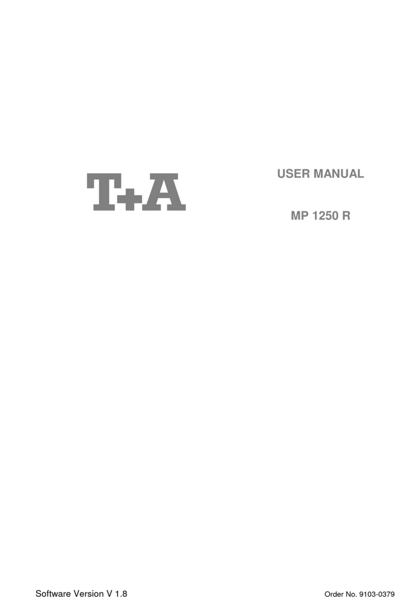 T+A MP 1250 R user manual