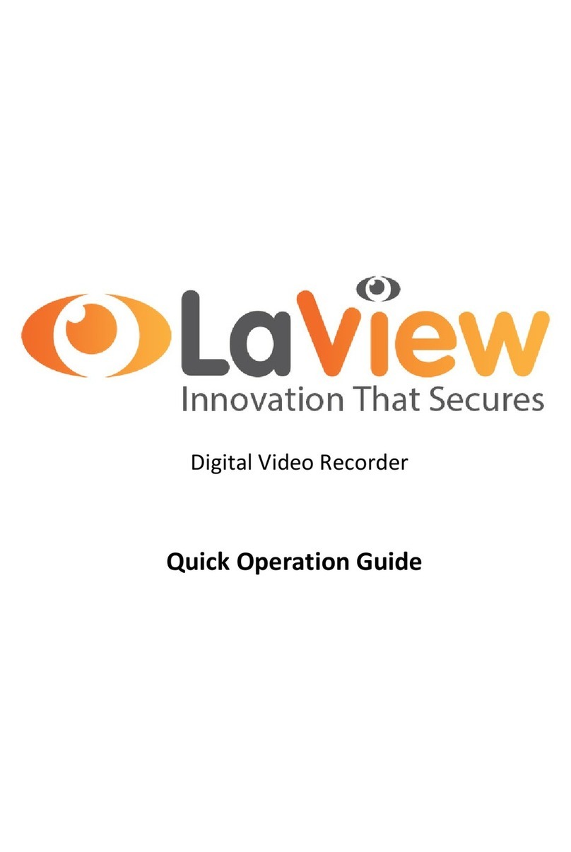 LaView Digital Video Recorder User guide