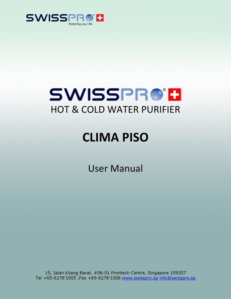Swiss Pro+ CLIMA PISO user manual