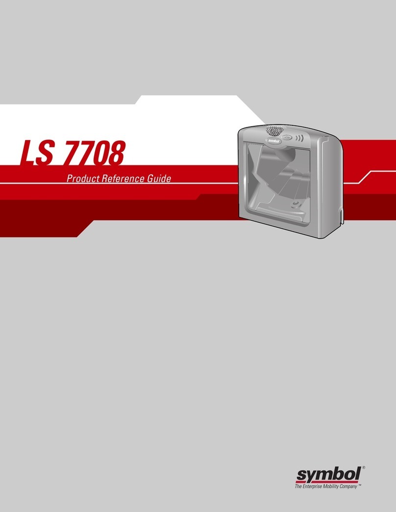 Symbol LS 7708 Installation and operation manual