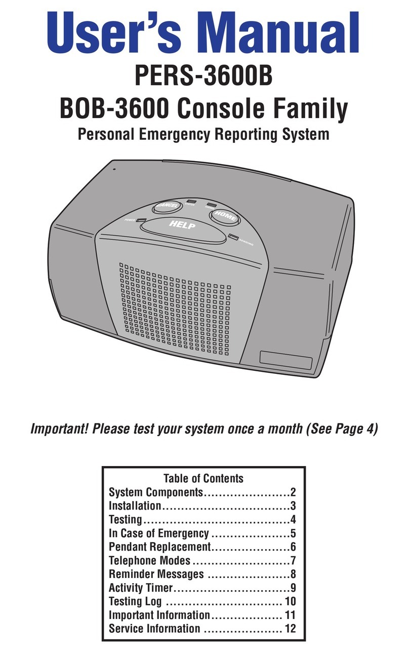 Linear Personal Emergency Reporting System... user manual