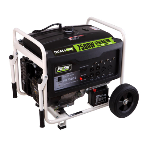 Pulsar PG7500B owner's manual