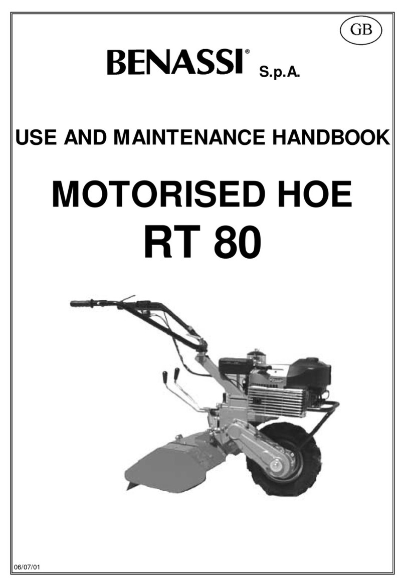Benassi RT 80 Manual
