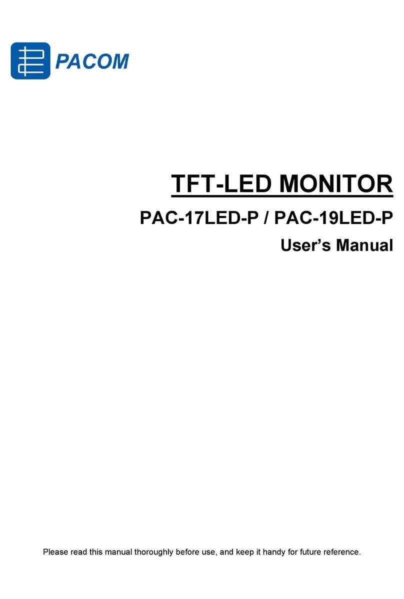 PACOM PAC-17LED-P user manual