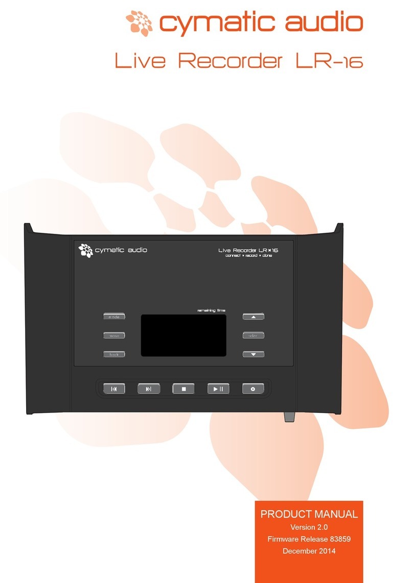 cymatic audio LR-16 product manual