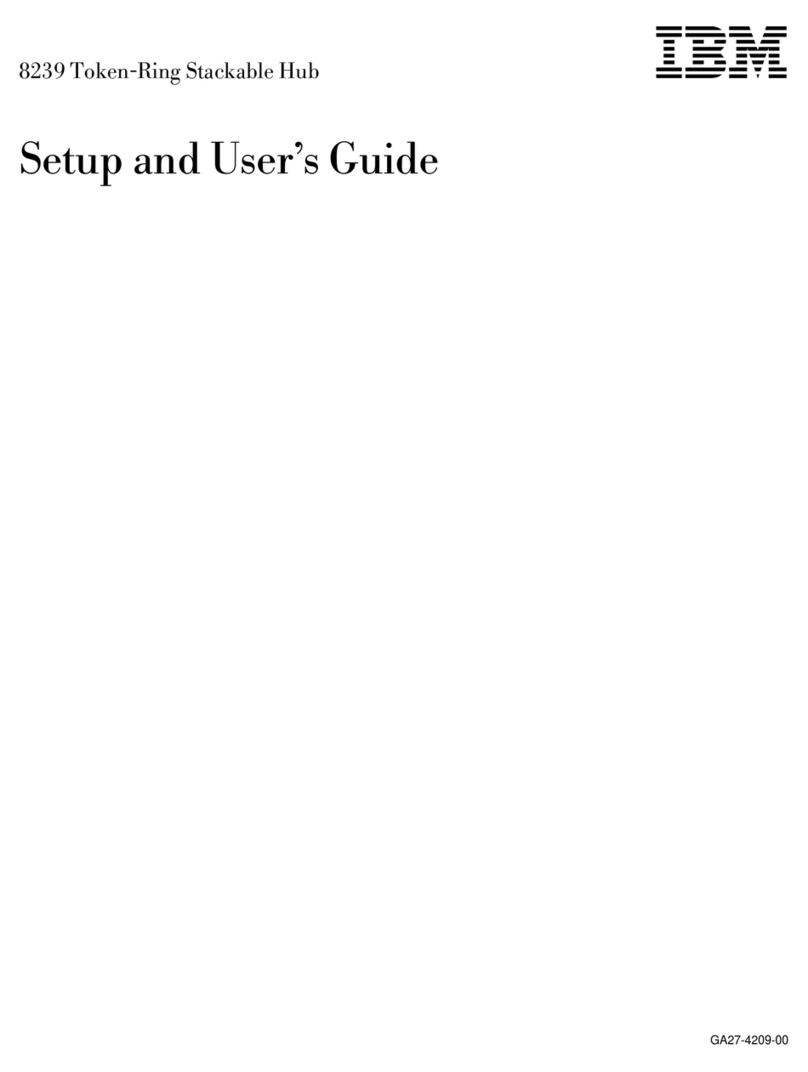 IBM 8239 Token-Ring Stackable Hub Safety guide