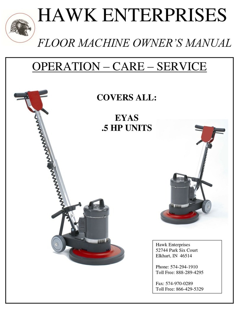 HAWK ENTERPRISES EYAS.5 HP series owner's manual