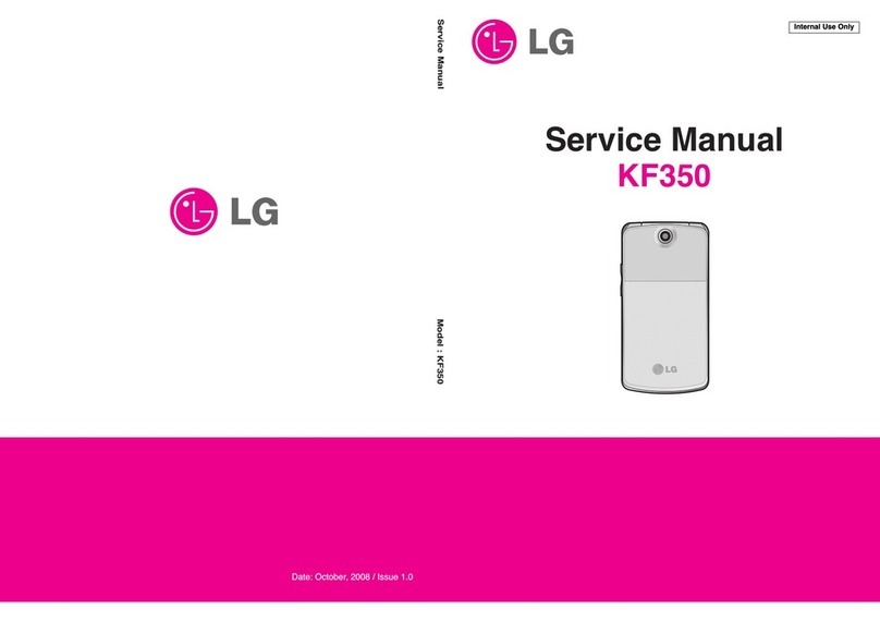 LG KF350 User manual