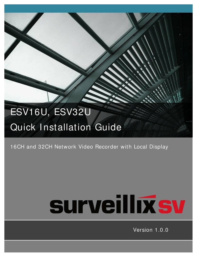 Surveillix SV ESV32U Quick installation guide