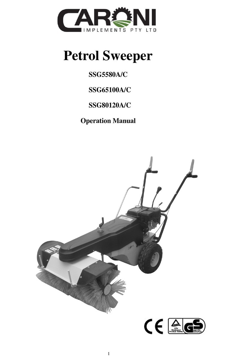 Caroni SSG5580A/C Operation manual