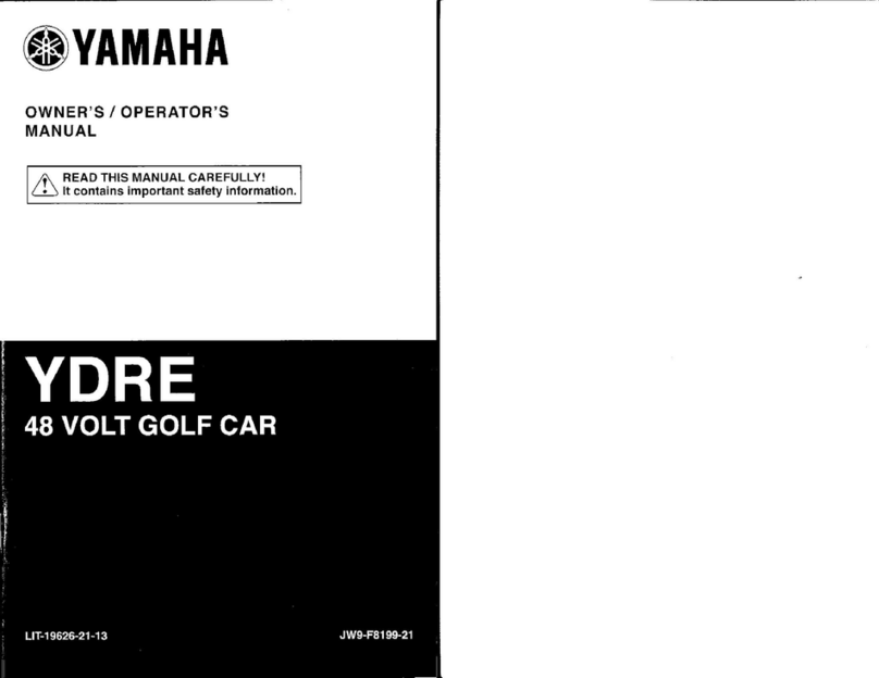 Yamaha YDRE Owner's/operator's manual