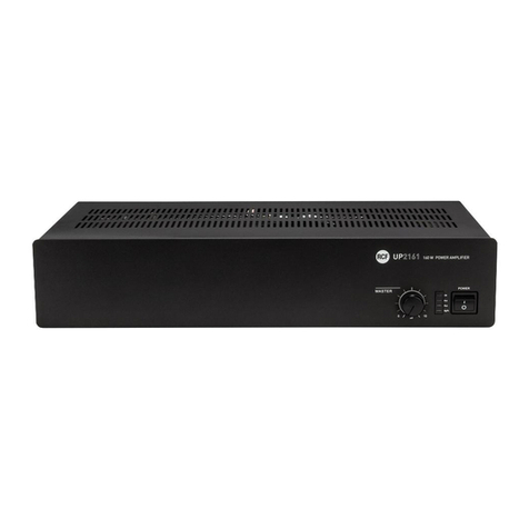 RCF UP2081 User manual