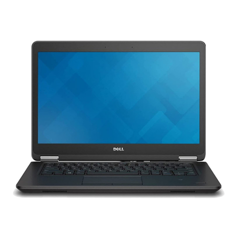 Dell Latitude E7450 User manual