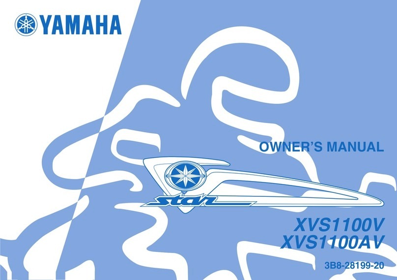 Yamaha XVS1100V User manual