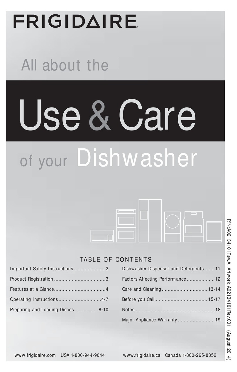 Frigidaire FFID2421 Owner's manual