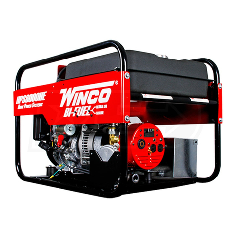 Winco HPS6000HE/I Installation and operator's manual