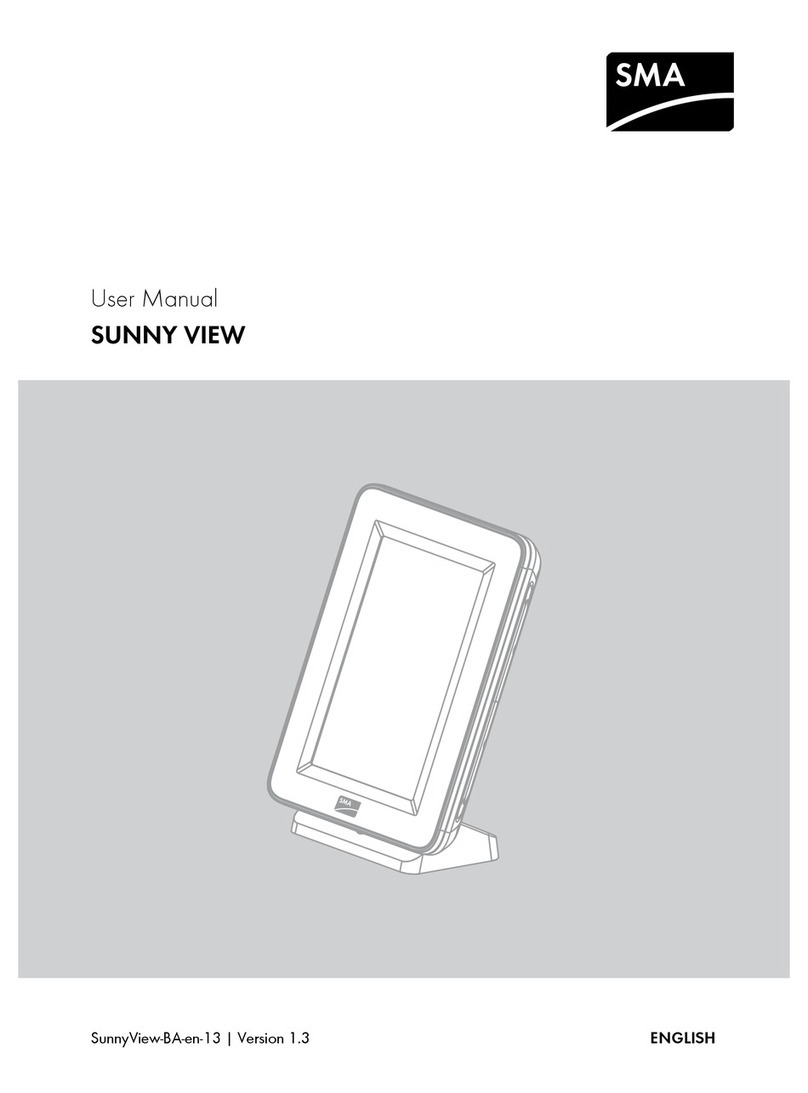SMA SUNNY VIEW user manual