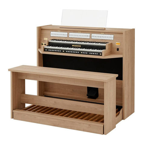 Johannus Vivaldi 150 user manual