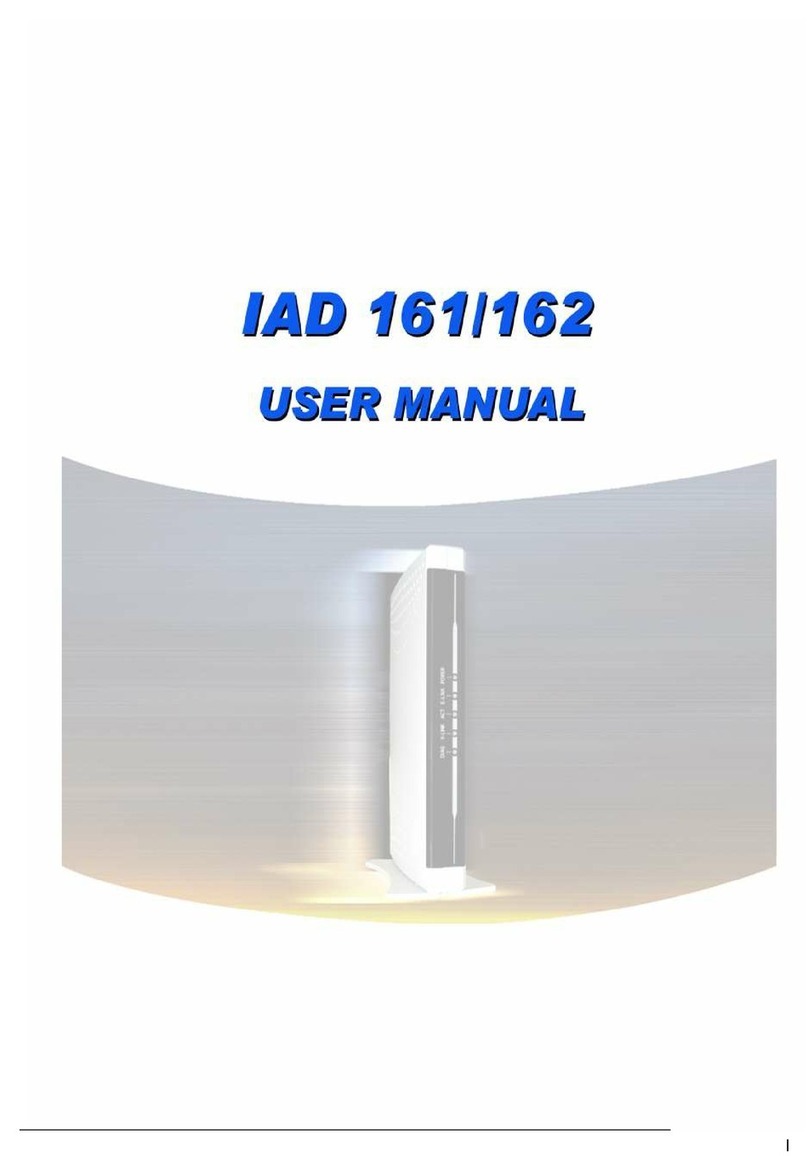 Dynamix IAD 161 User manual