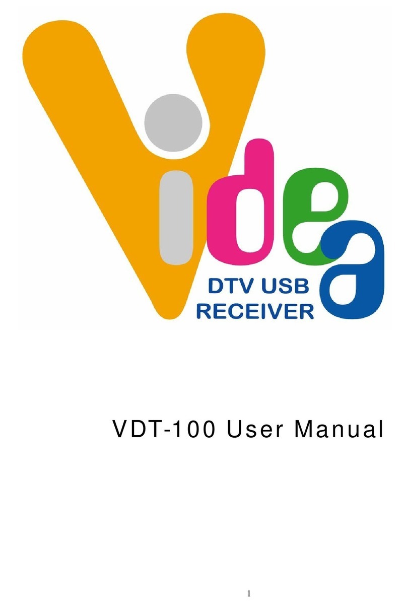 Videa VDT-100 user manual