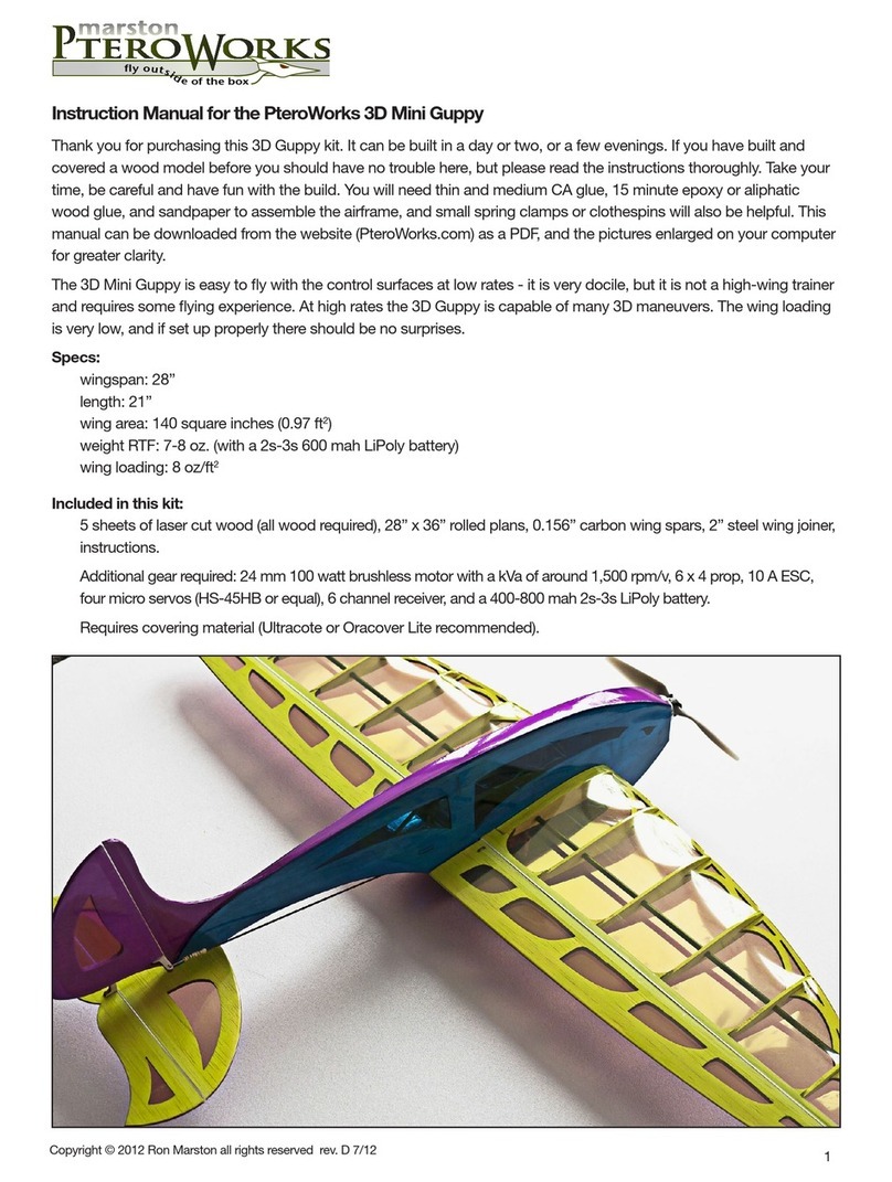 PteroWorks 3D Mini Guppy instruction manual
