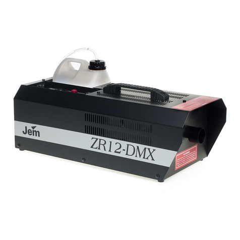 JEM ZR12-DMX User manual JEM ZR12-DMX User manual