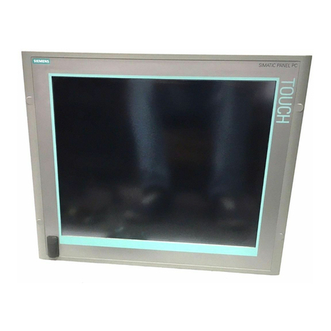 Siemens SIMATIC HMI IPC477C PRO User manual