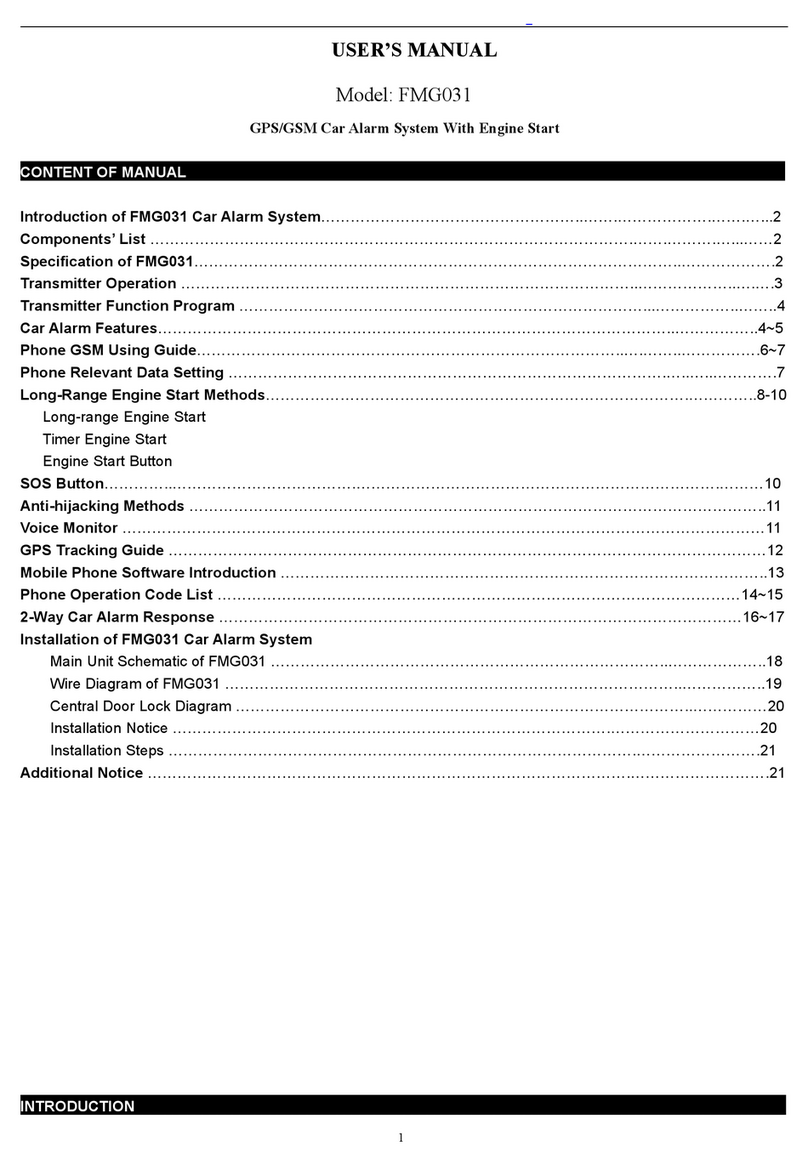 Golden Ocean FMG031 user manual