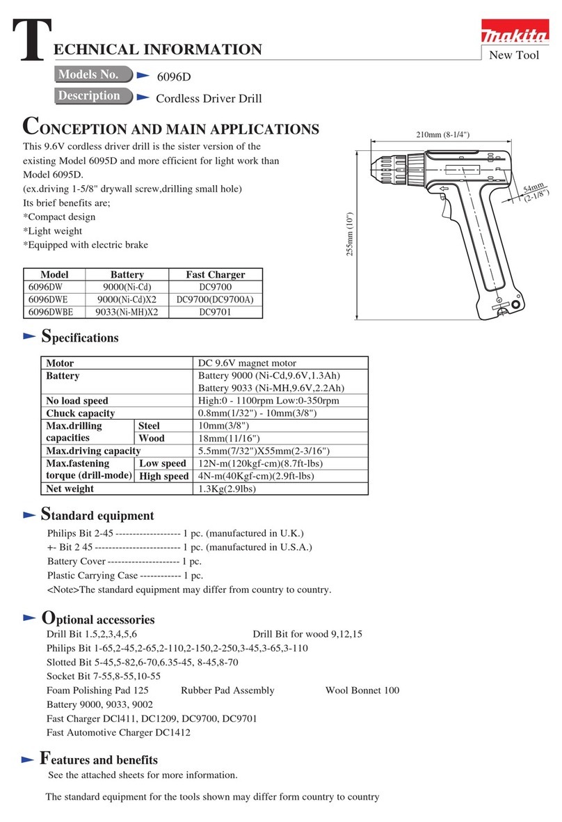 Makita 6096D user manual