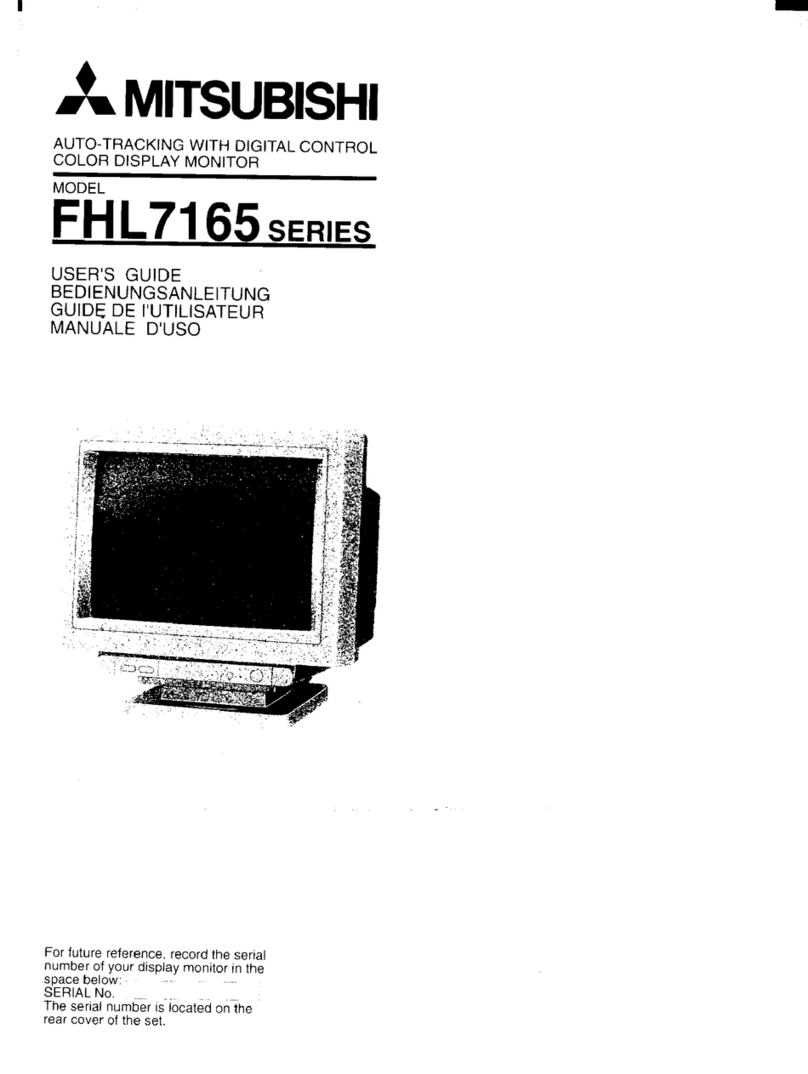 Mitsubishi FHL7156 series User manual