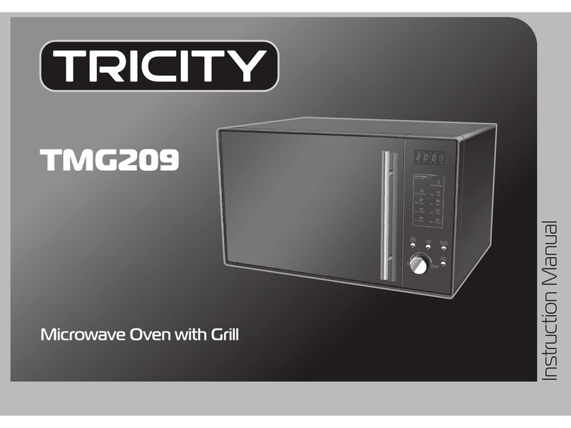 Tricity Bendix TMG209 User manual