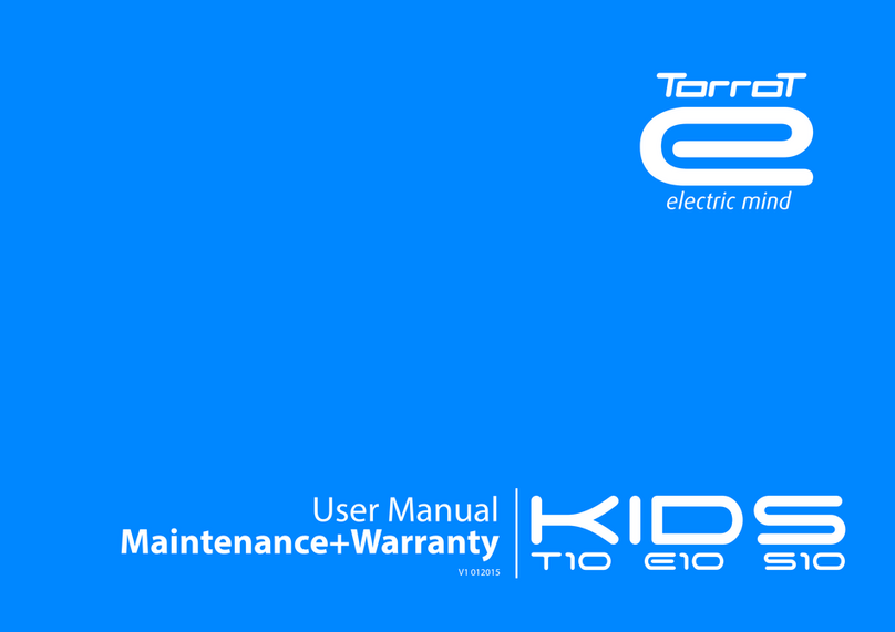 Torrot KidsE10 user manual