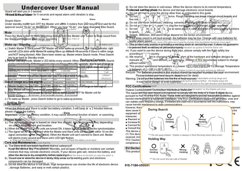 Tone T-EP01 user manual