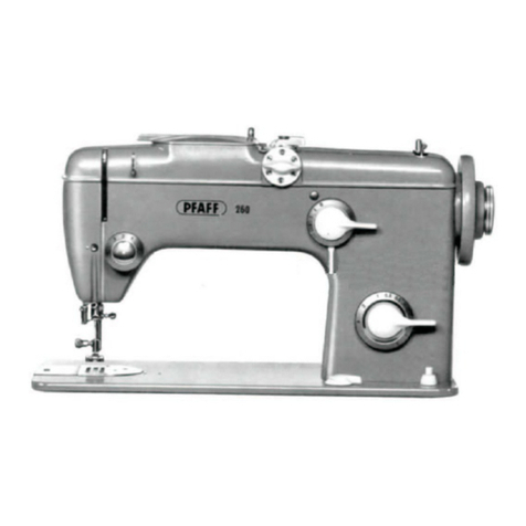Pfaff Automatic 260 User manual