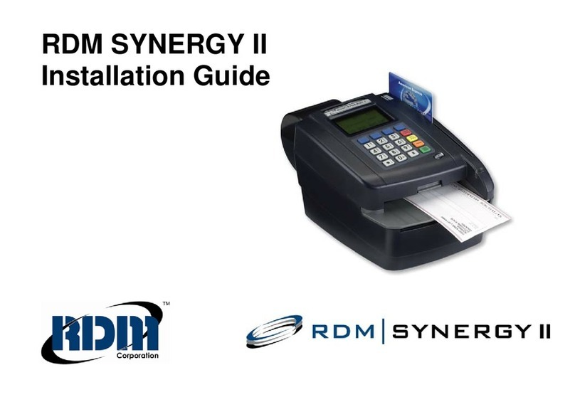 RDM synergy II User manual