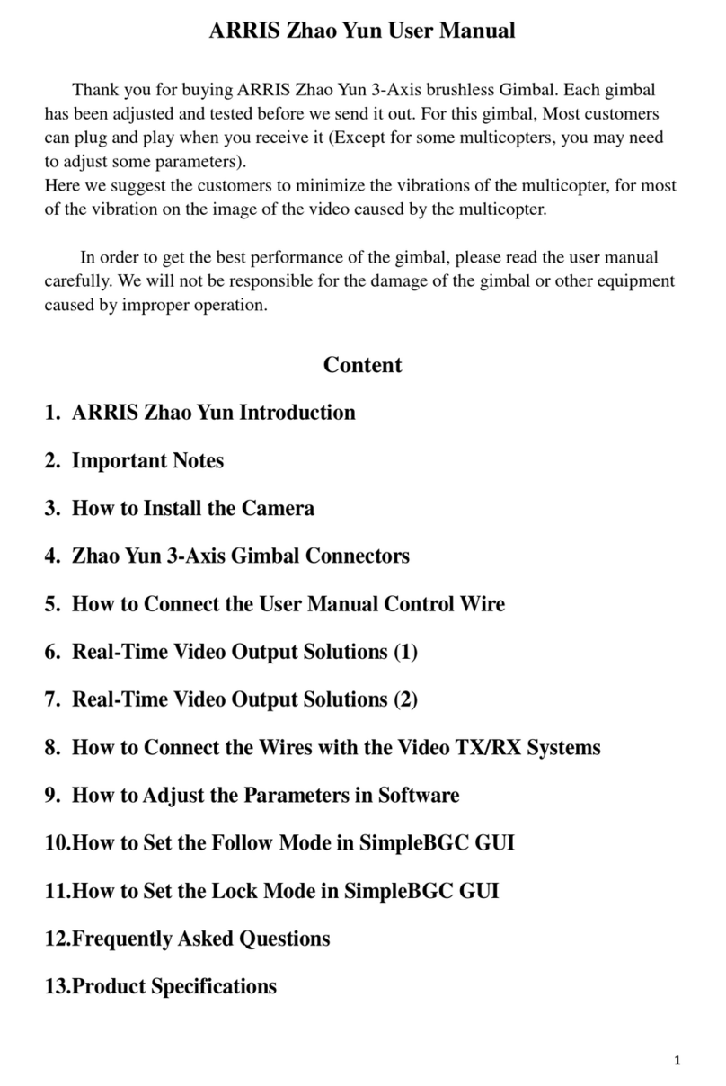 Arris Zhao Yun user manual