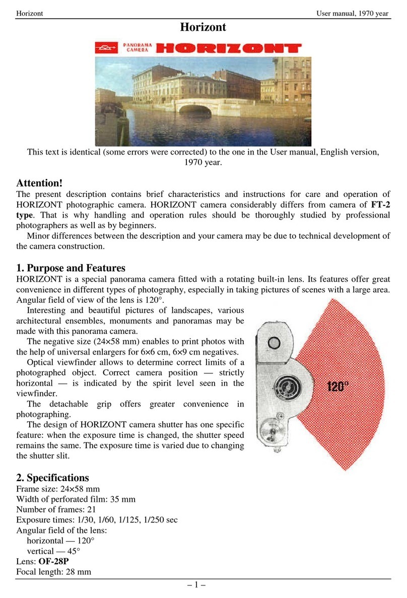 Horizont Camera user manual