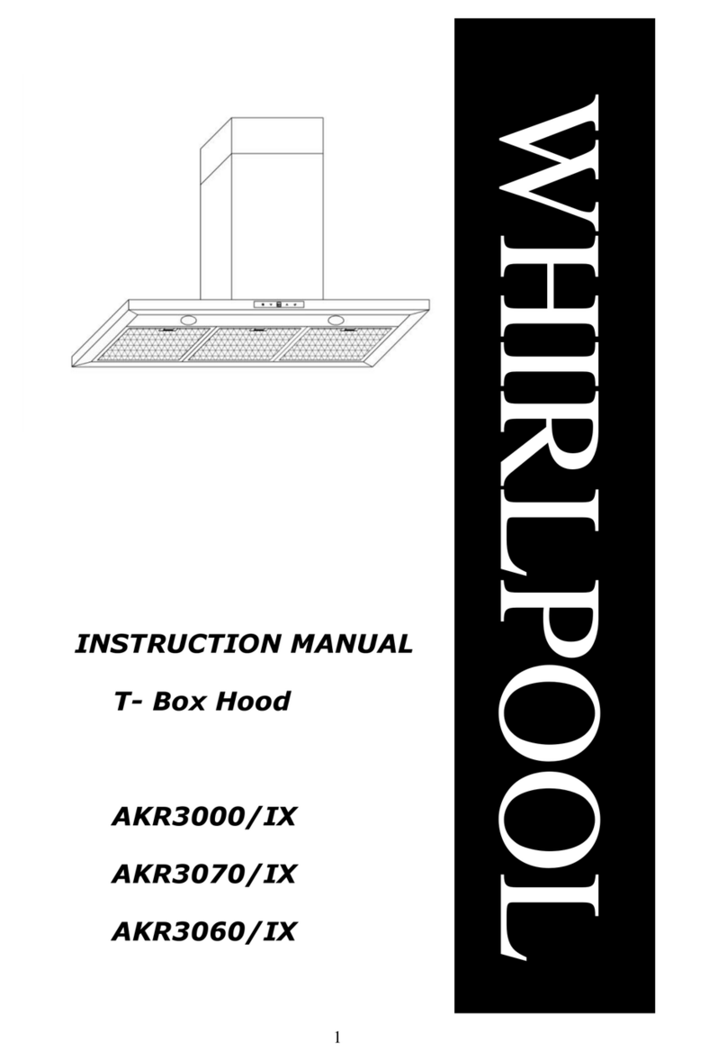 Whirlpool AKR3000/IX instruction manual