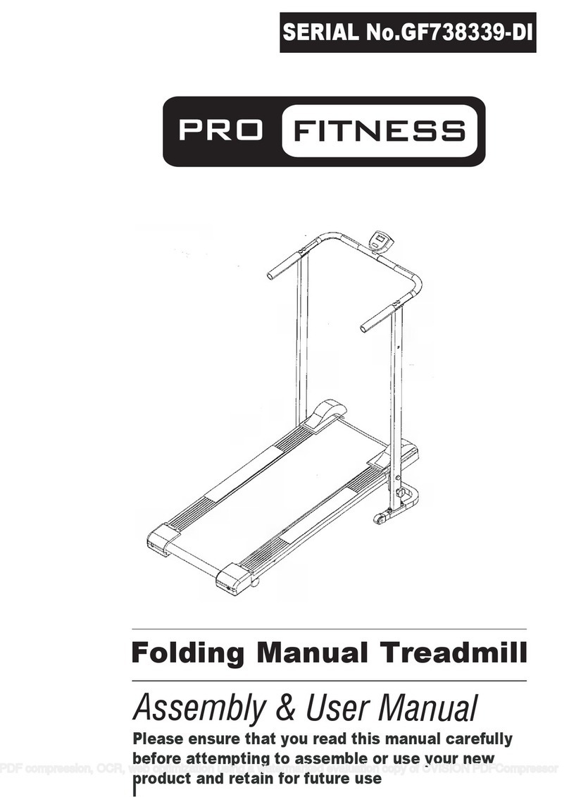 Pro Fitness GF738339-DI Assembly & user manual