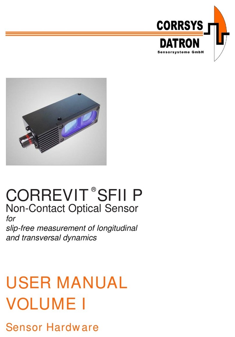 Corrsys Datron Correvit SFII P user manual